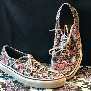 Floral Vans